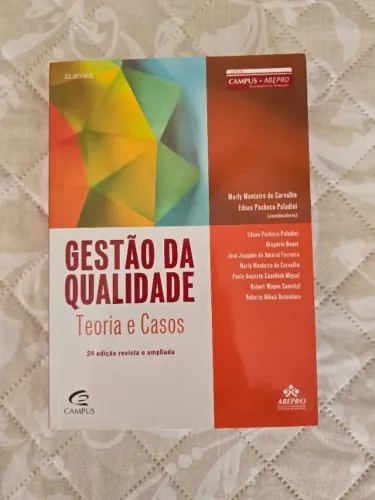 Livro Gestão da Qualidade: Teoria e Casos
