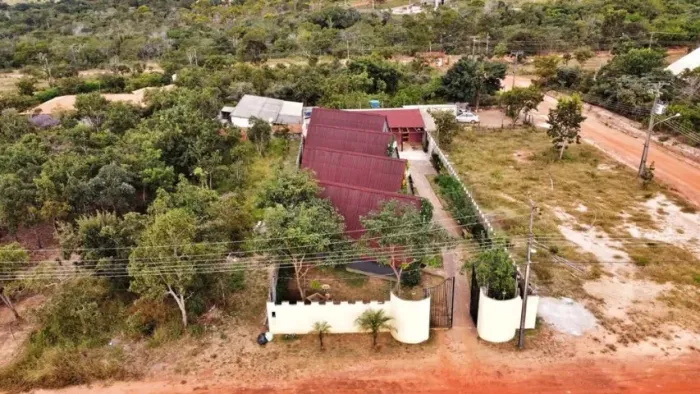 Pousada tipo chalés de 5 unidades em Chapada dos Guimarães. 200m construídos/650m terreno