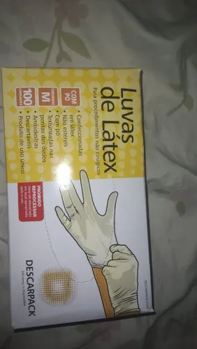Luvas latex
