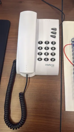Telefone com fio