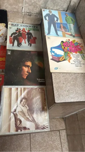 Discos de vinil variados