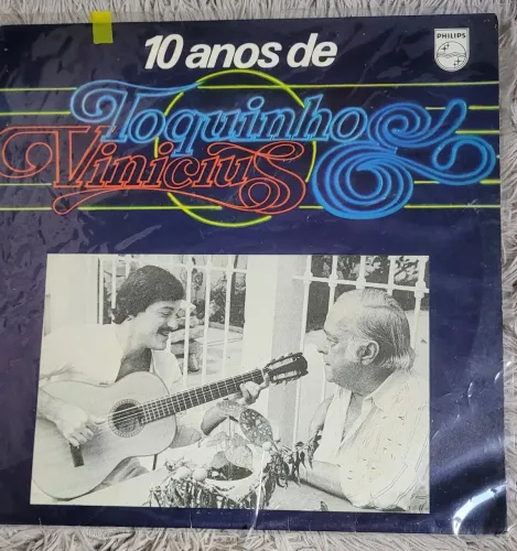 Lp 10 anos Vinicius e Toquinho,  ótimo estado 