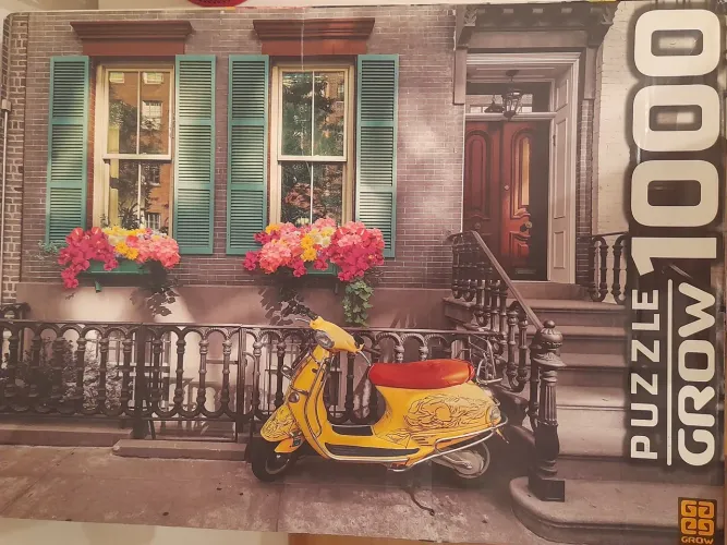 Quebra cabeça 1000 peças Scooter Grow