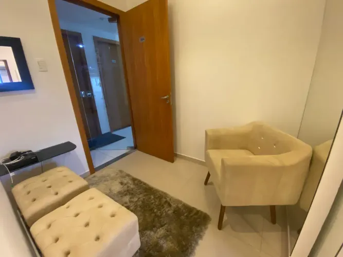 Vendo sala comercial com 28m² mobiliada
