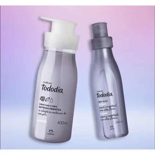 kit Tododia Algodão com Hidratante e Body Splash (2 produtos)