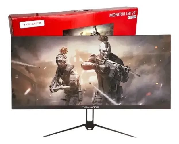Monitor Gamer 29 Tomate Ultra Slim 2k 120hz Preto 220v