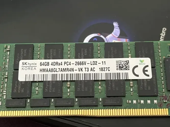 Memoria ddr4 2666 64g