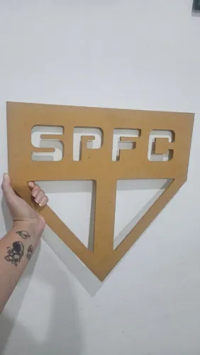 Placada MDF São Paulo Futebol clube 