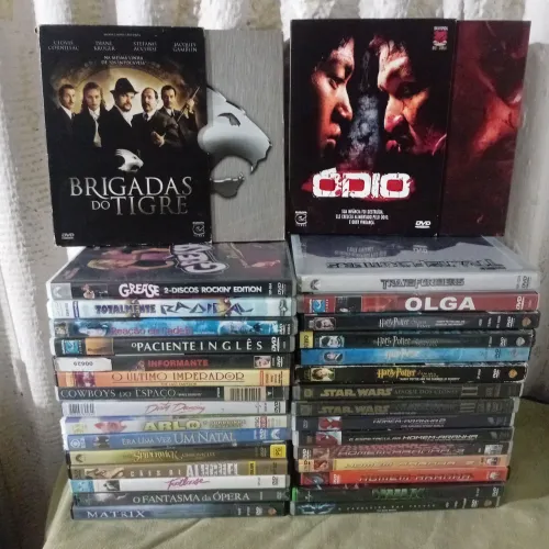 LOTE DVDS homem aranha, Harry potter E MAIS! Alguns lacrados