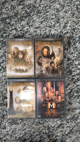 Dvd O Senhor dos Anéis + O Retorno da Múmia 