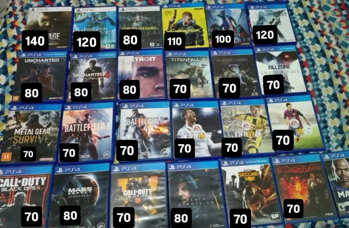 Jogos PS4 e PS5