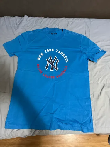 Camiseta Oversized Azul New Era
