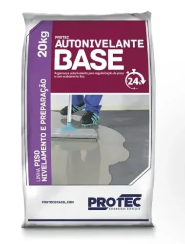 Metade do preço - 11 Sacos lacrados Argamassa Autonivelante 20Kg Protec
