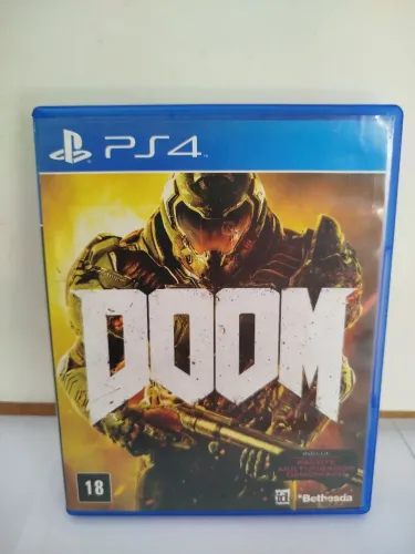 Jogo Doom para Playstation 4 mídia física usado
