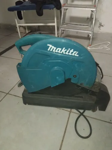 "Makita Original", "2200W", "355mm", "Profissional" e "Funcionando Perfeitamente