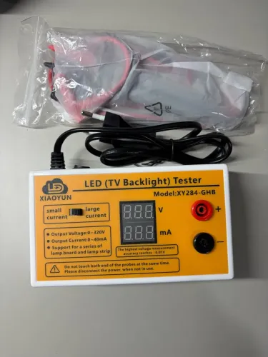 Testador De Barra De Led Backlight Tv Xiaoyun XY284-GHB 0-320V Bivolt?