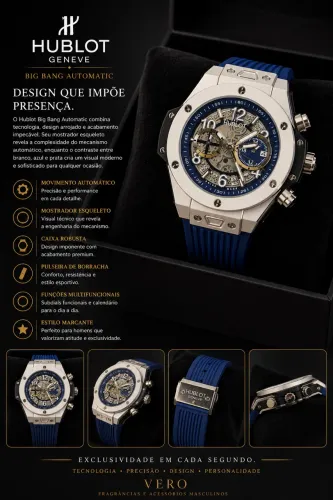 Relógio Hublot Geneve automatic