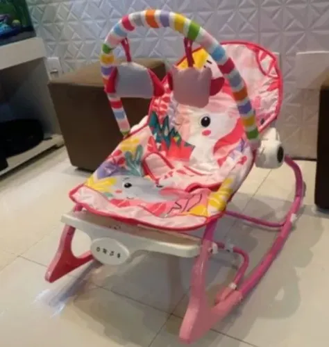 cadeirinha de bebê smile - vibratória e musical