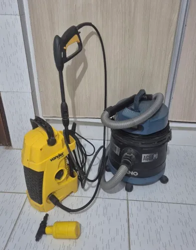 Lavadora de alta pressão Vonder e Aspirador de pó e água