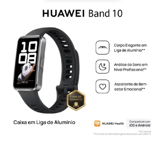 Vendo pulseira inteligente Huawei band 10 nova.