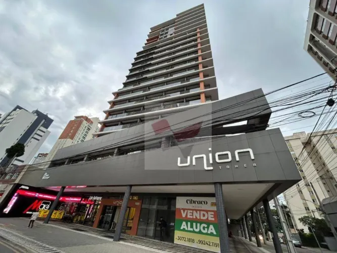 Sala para alugar no Union Tower - Água Verde - Curitiba/PR