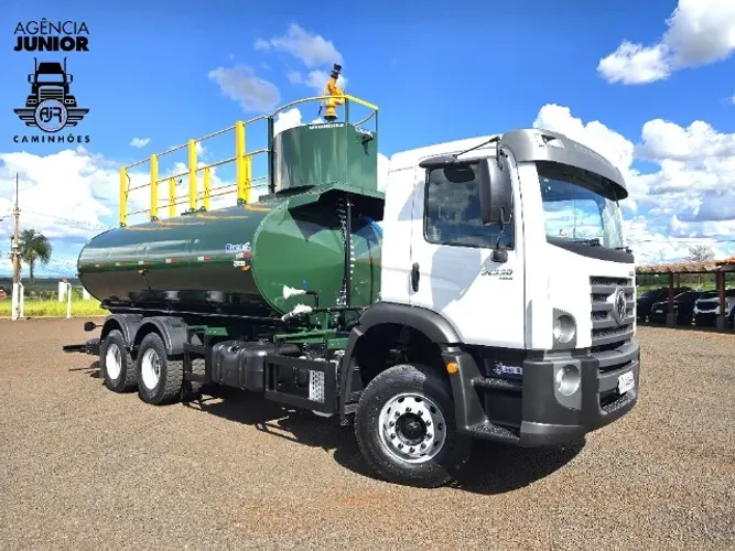 VW 31330 ano 2022 Traçado tanque pipa Bombeiro de 20.000L novo, sem uso. 