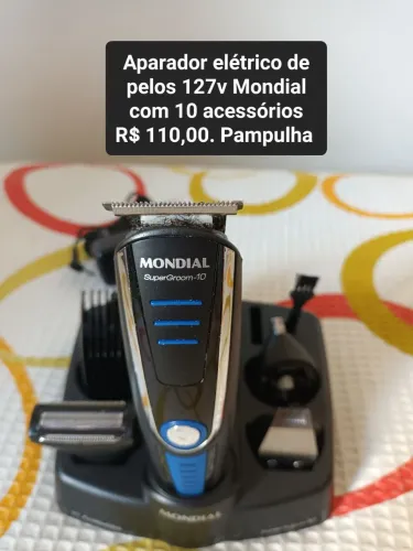 Aparelho aparador de pelos, cabelos novo