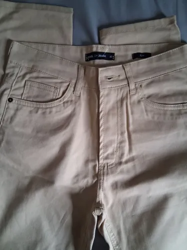 Calça sarja Bege Pool