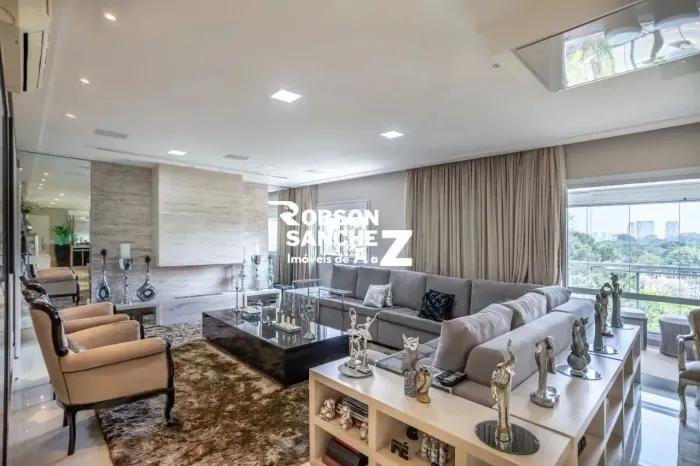Apartamento a venda no Jardim Marajoara com 4 quartos, 3 suítes, 4 vagas, 266m², varanda g