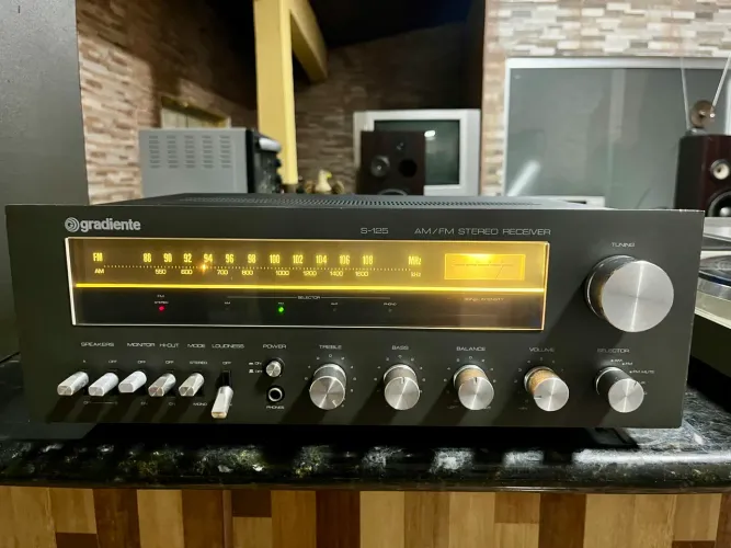 Receiver Gradiente S-125!!! Lindíssimo e Revisado!!!