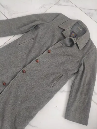 Sobretudo plus size cinza