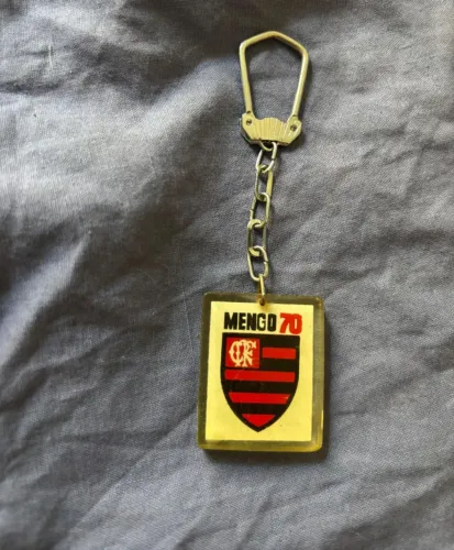 Chaveiro Flamengo antigo anos 70 