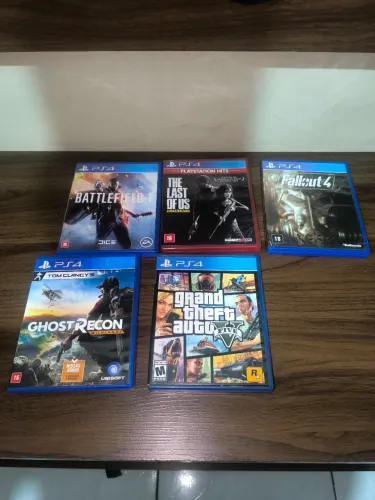 Jogos ps4, originais.