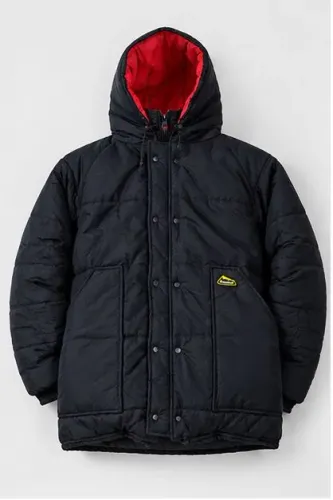JAQUETA POLAR ACAMPAR DUPLA FACE PRETO/VERMELHO