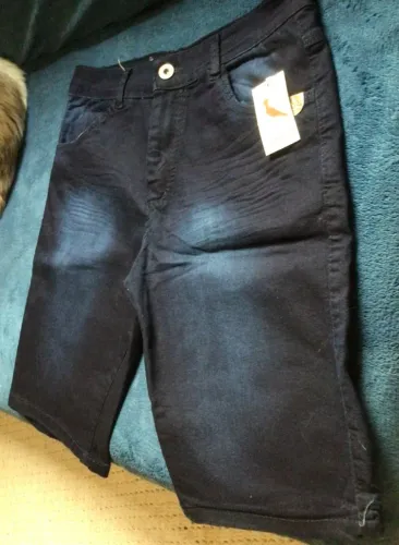 BERMUDA JEANS ÍNDIGO MARACA RESERVA TAMANHO 44