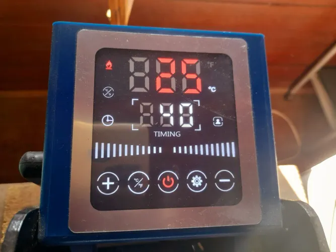 Prensa Térmica Plana com Gaveta 38x38cm Livesub 110V - Painel Touch Screen