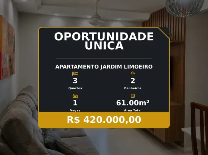 Seu Novo Lar no Jardim Limoeiro: Apartamento com Acabamento Premium!