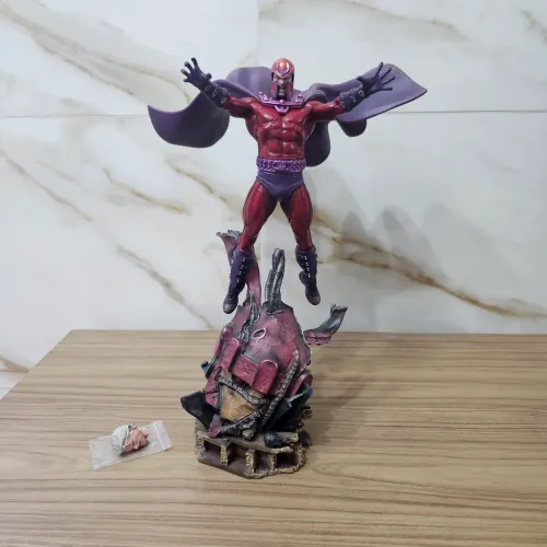 Estátua Magneto iron studios 1/10 diorama sentinela x-men marvel bds N sideshow xm prime1