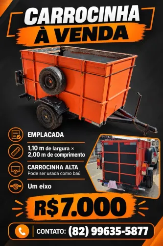Carrocinha para carro