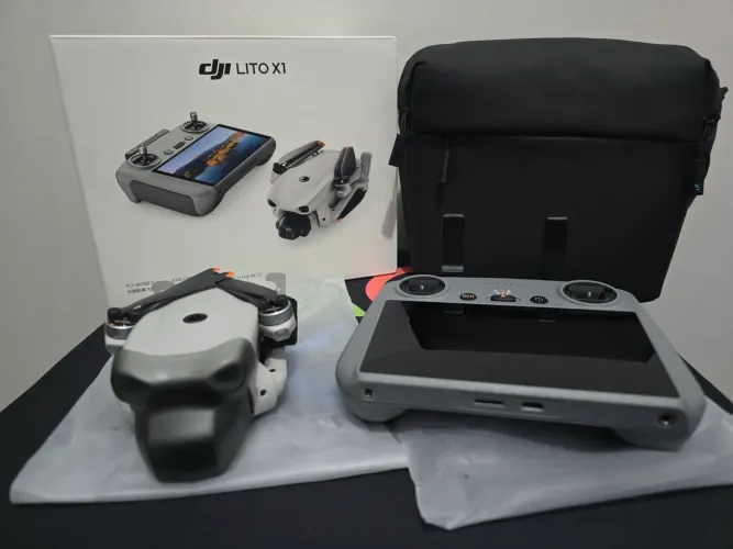 Dji Lito X1 Novo Bateria Plus e controle Rc2