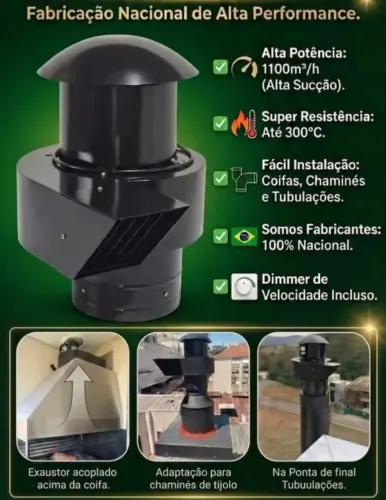 EXAUSTO ALTA VAZÃO