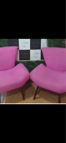 Poltronas rosa