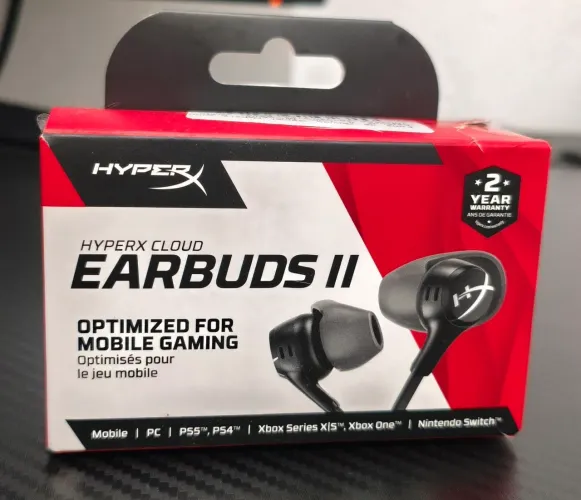 Hyper X EARBUDS II - NOVO