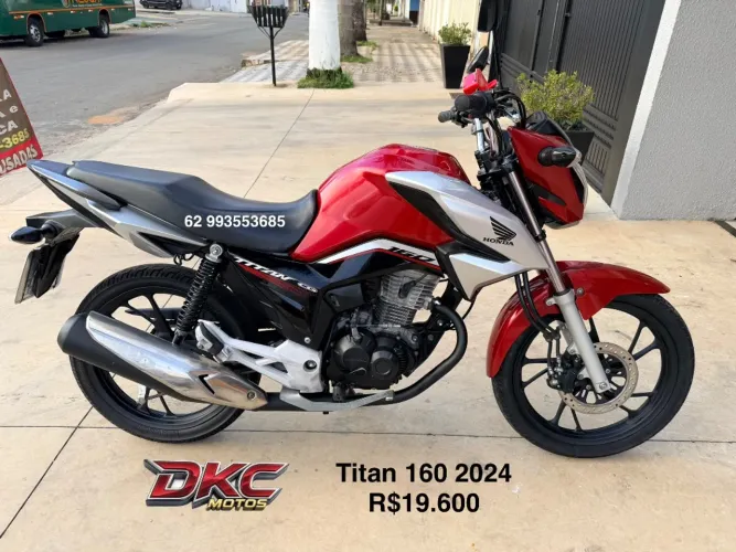 Titan 2024 160 financia troca cartao Anápolis 