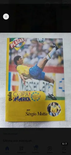 Guia Copa América 1995 no Uruguai - Revista Placar