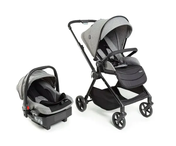Carrinho de bebê usado 3x - Recife - Travel System Magnific Trio Safety 1st