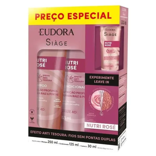 Kit Eudora siage metade do preço 
