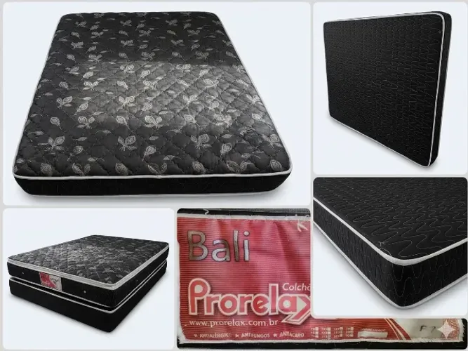 Cama Box Baú Casal Queen + Colchão Prolex Molas Ensacadas Antialérgico Antifungo Antiácaro