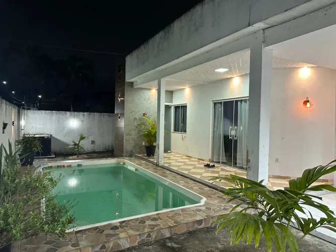 CASA COM PISCINA ACEITA FINANCIAMENTO BANCÁRIO