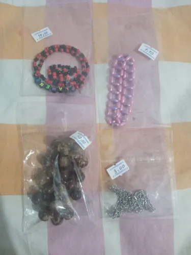 Bijouterias variadas caseiras